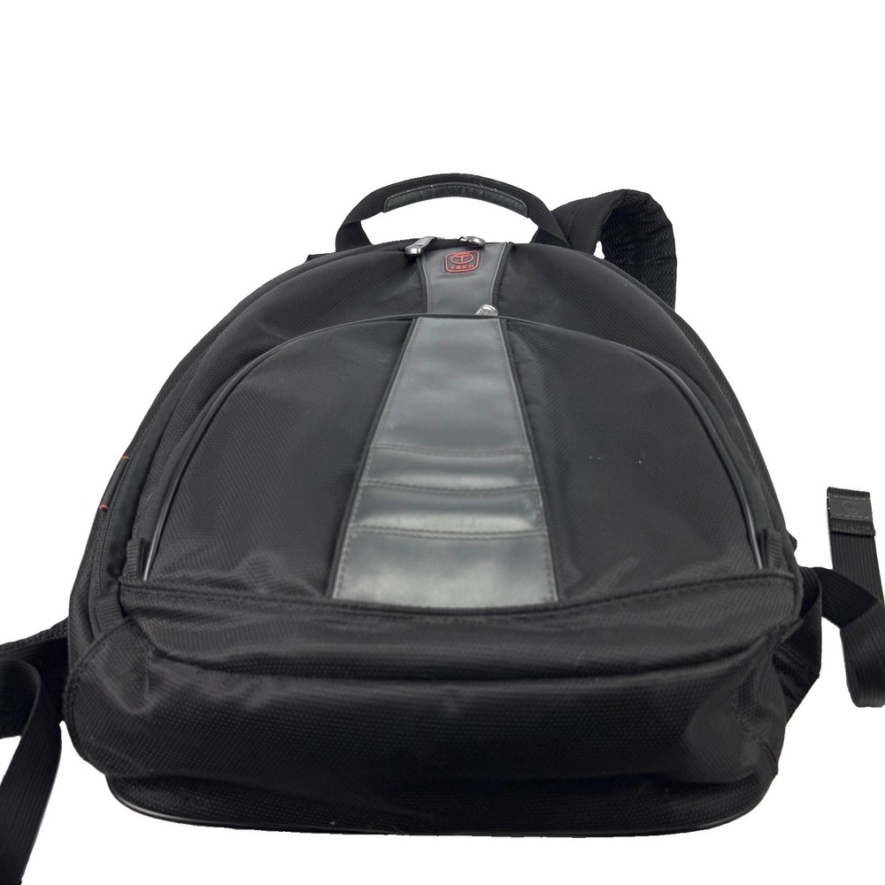 Tumi Tech Backpack Black Ballistic Nylon Rucksack Travel Laptop Carry On Durable - Picture 8 of 15
